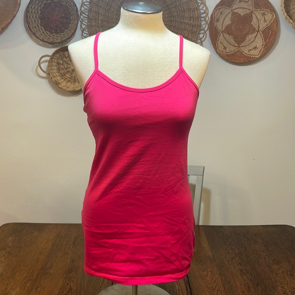 Lululemon Power Y Tank Top Women’s Pink Racer Back size 8